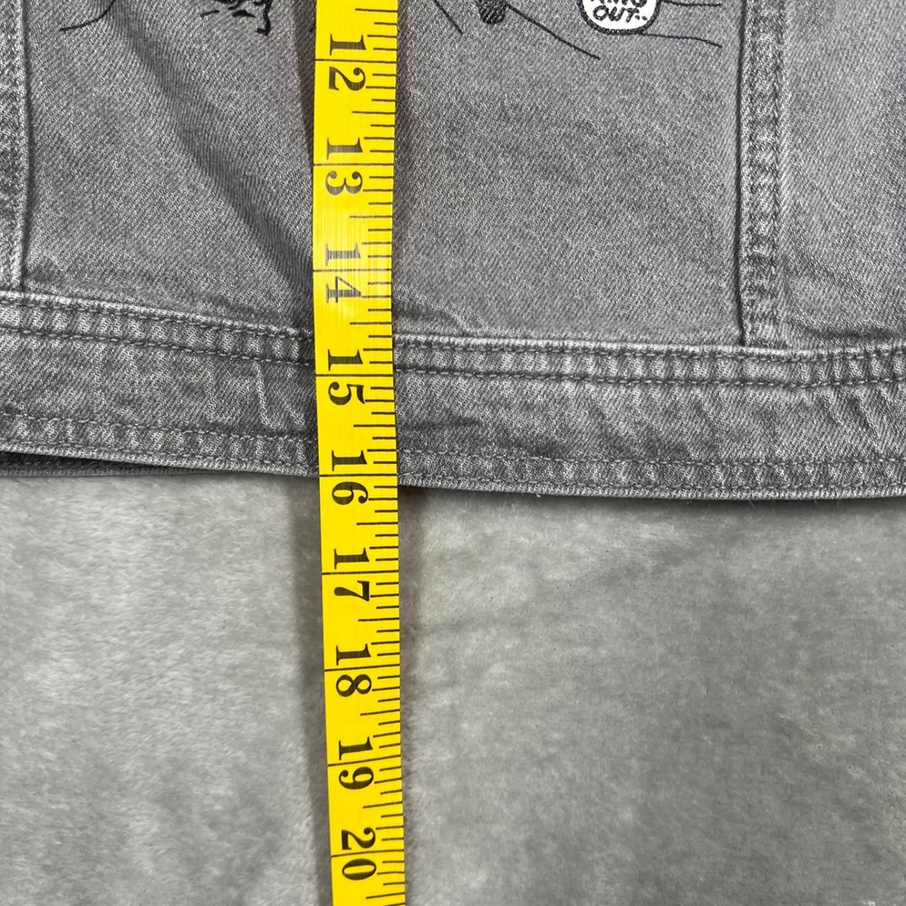 Marvel Jean‎ Jacket Kids 4T Gray - Picture 8 of 10